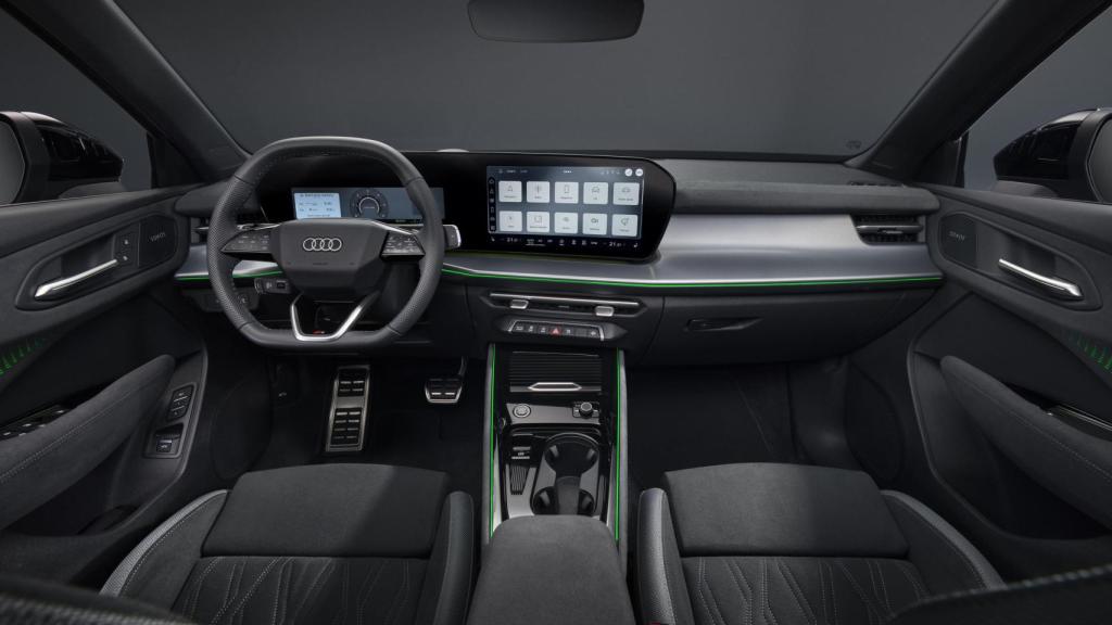 Puesto de conducción del Audi Q3.