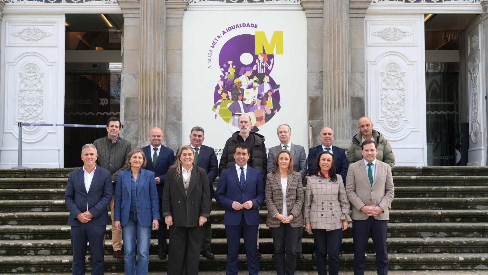 Presentación de la campaña del 8-M de la Deputación de Pontevedra