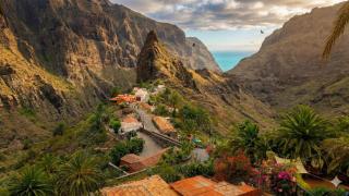 El Barranco de Masca, en Tenerife (Islas Canarias).