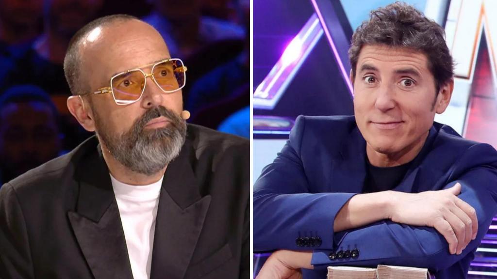 Risto Mejide y Manel Fuentes en un montaje.