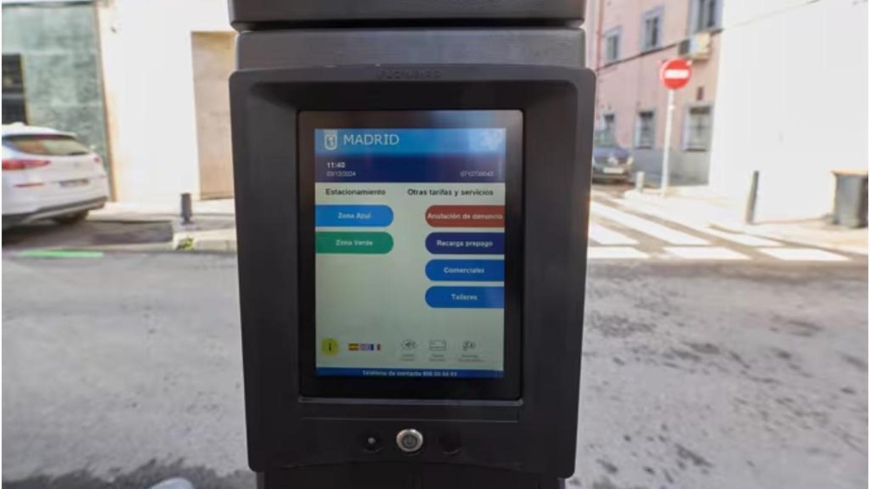 Parquímetro de Madrid