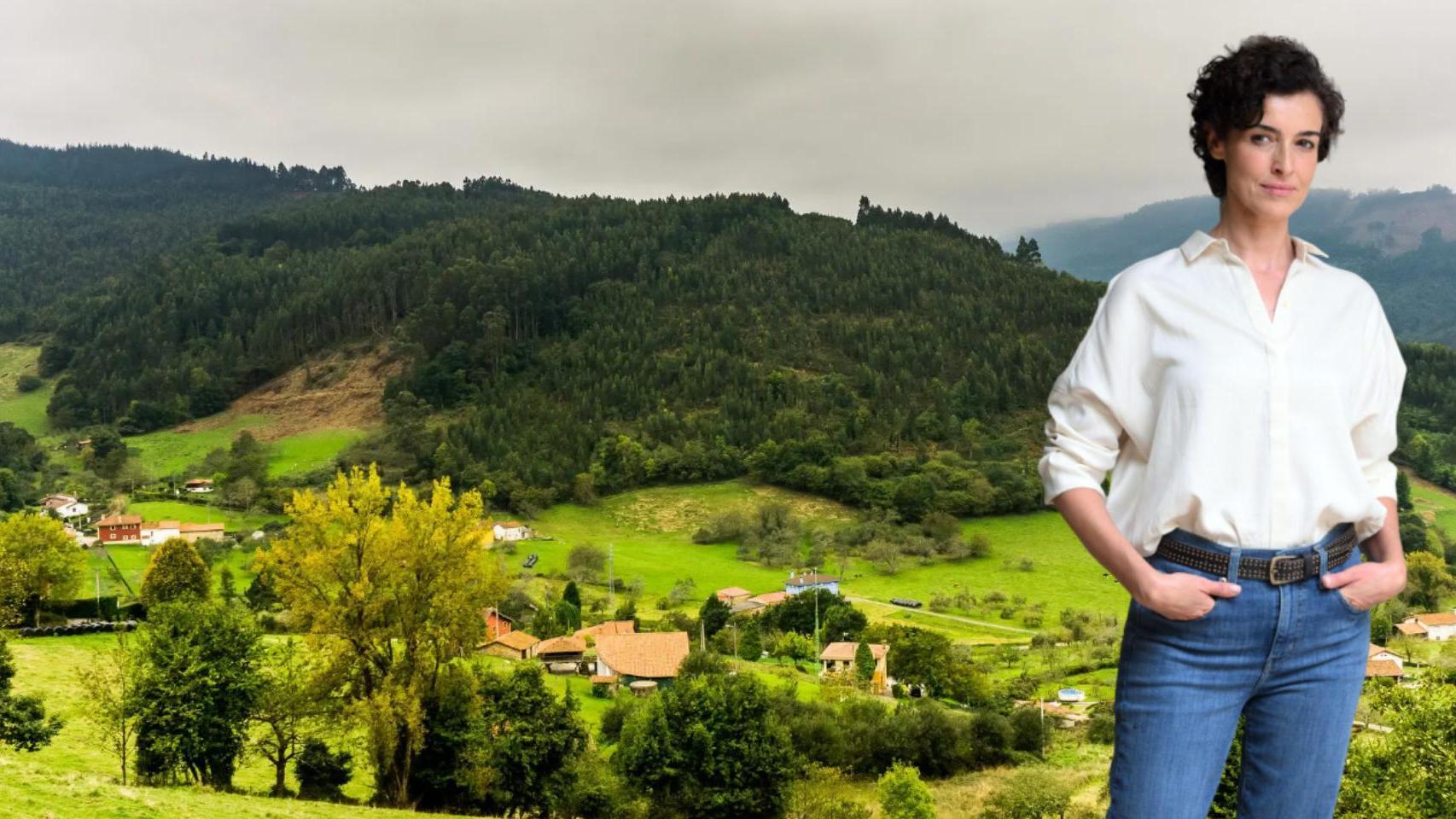 Blanca Romero y el bonito pueblo donde reside con su hijo