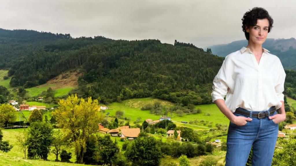 Blanca Romero y el bonito pueblo donde reside con su hijo