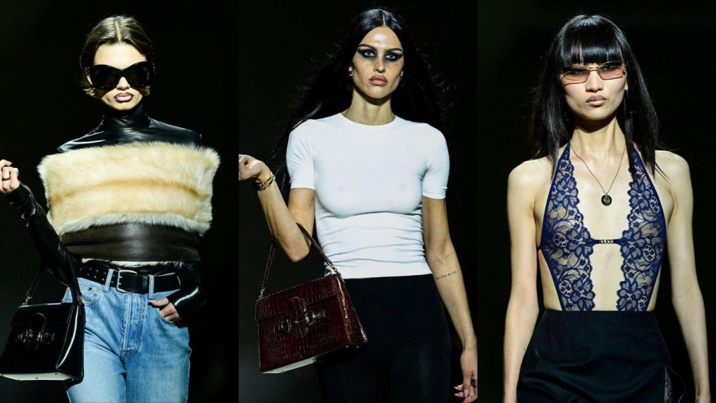 Sastrería y cuero: el día de Gucci.