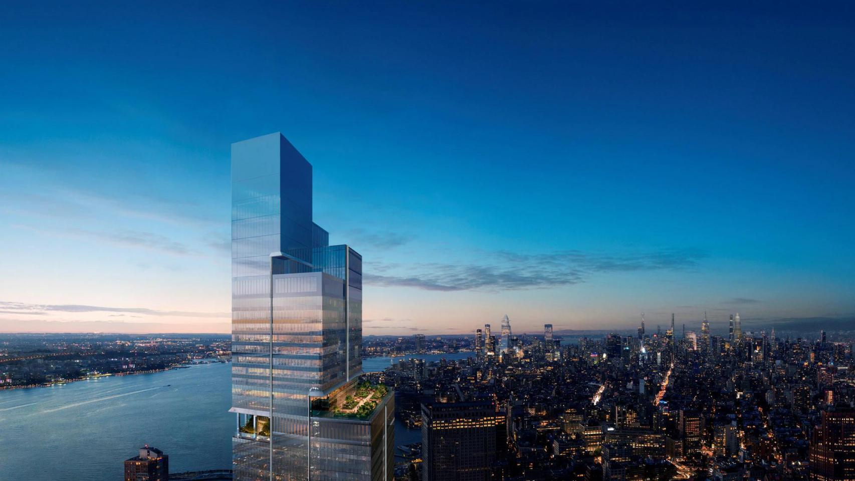 Diseño de la nueva torre del World Trade Center