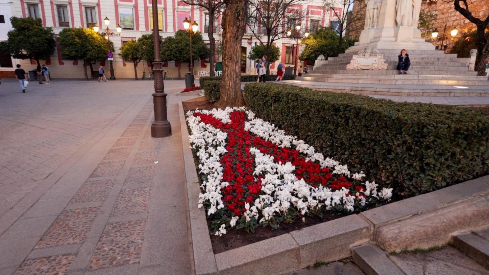 Detalle preparado para el desfile.