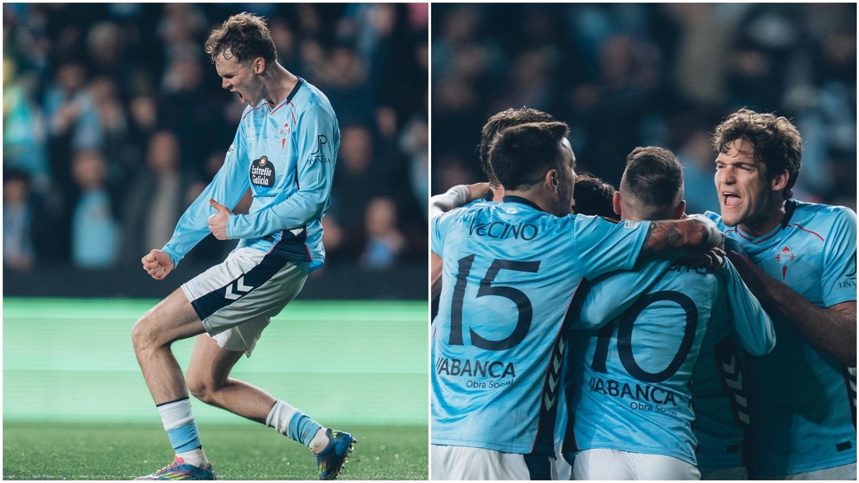 El Celta se clasifica para octavos de UEFA tras derrotar al PAOK.