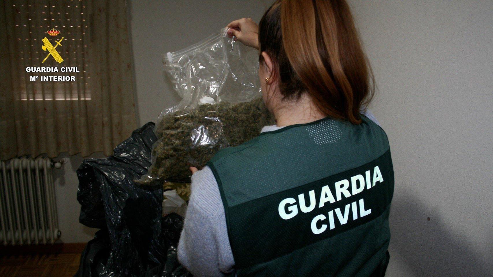 Objetos sustraídos de la operación.