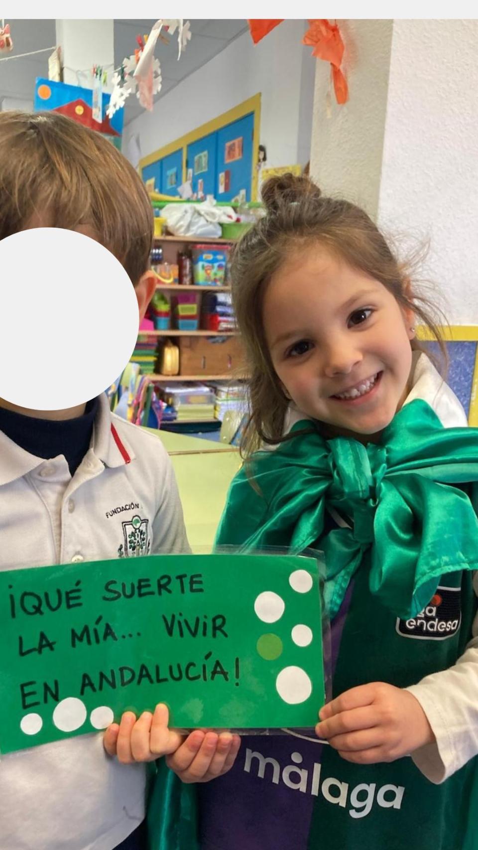 Andalucía, en el cole.