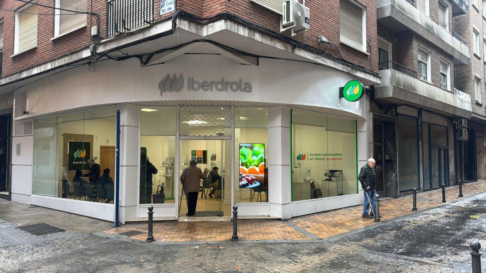 Punto de Atención al cliente de Iberdrola en Talavera de la Reina.