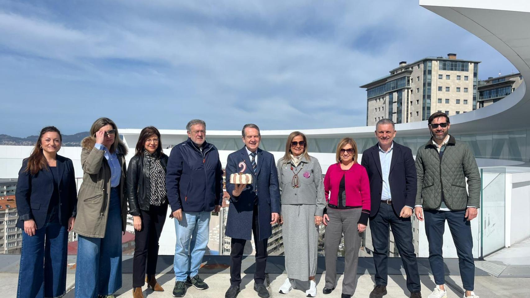 El Halo cumple dos años perfilando el 'skyline' de Vigo:  Es un verdadero símbolo de la ciudad