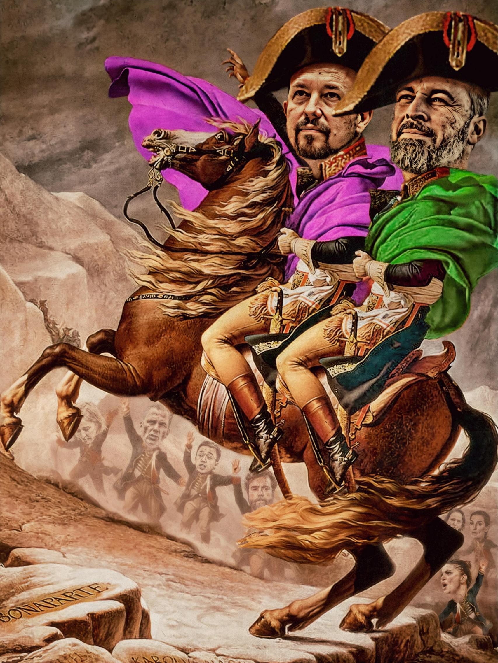 Abascal por el camino de Pablo Iglesias.