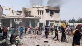 Iran carries out its threat and bombs the US military bases in Bahrain, Qatar, the United Arab Emirates and Kuwait