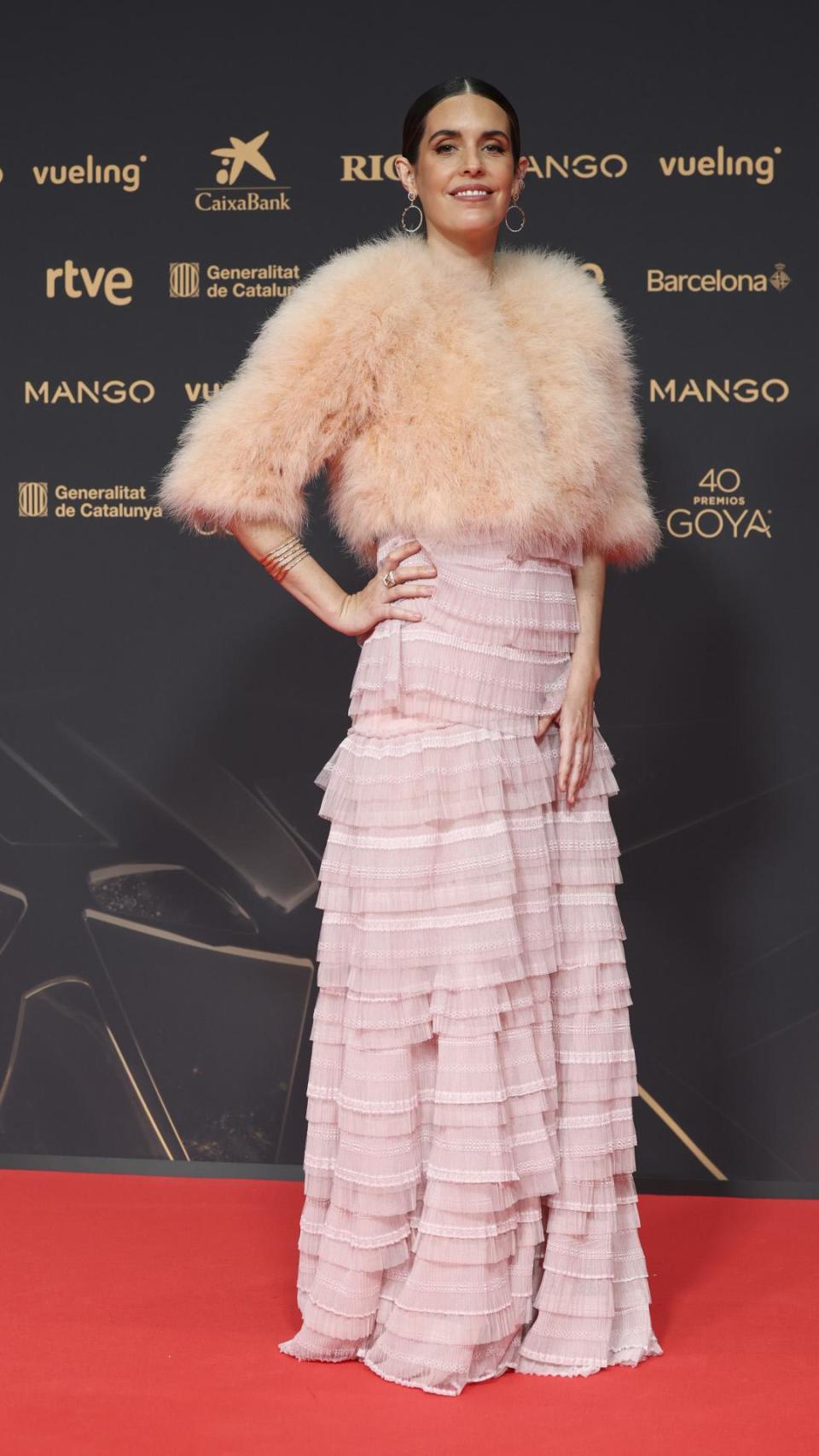 Ona Carbonell, en la 40ª edición de los Premios Goya.