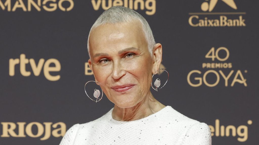 Antonia San Juan, en la 40ª edición de los Premios Goya.