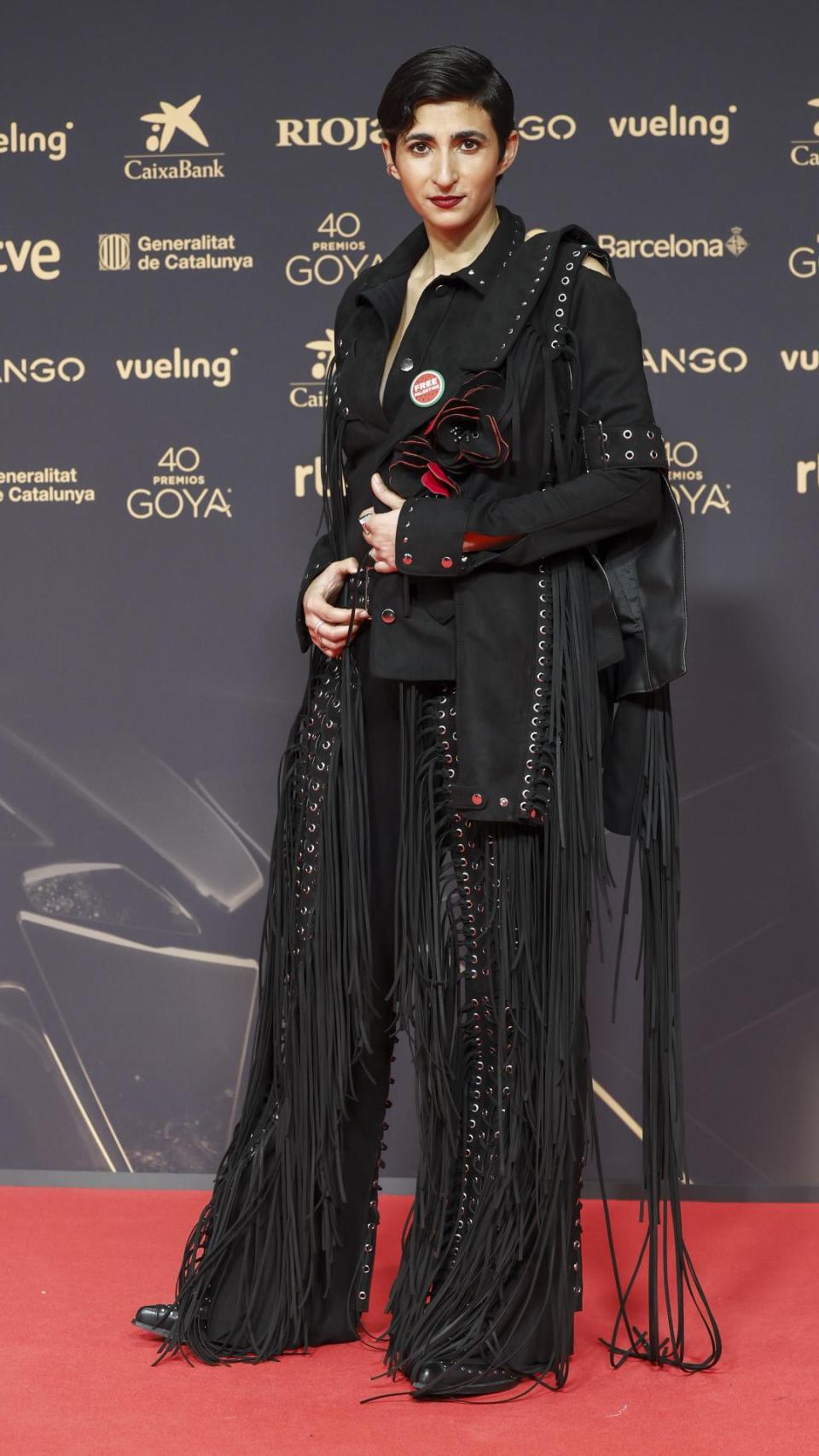 Alba Flores, en la alfombra de los Premios Goya 2026.