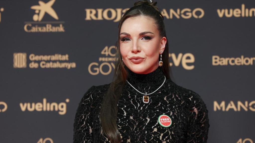 Inés Hernand, presentadora de la alfombra roja en RTVE Play.