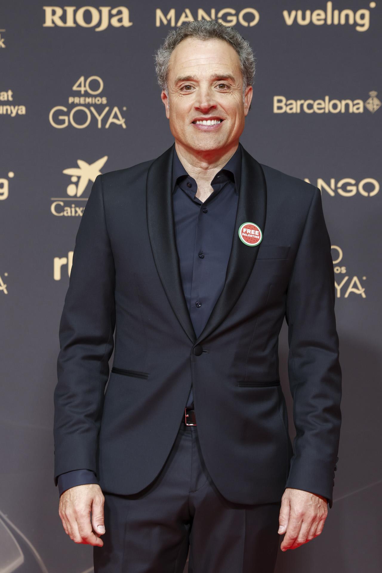 Daniel Guzmán en los Premios Goya