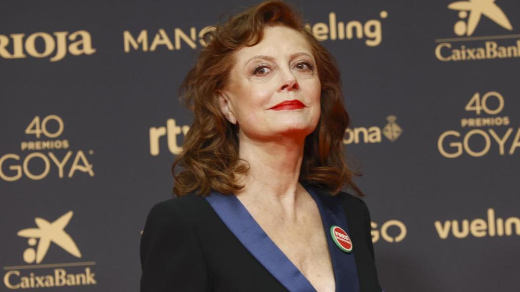 La actriz Susan Sarandon, Goya Internacional 2026.
