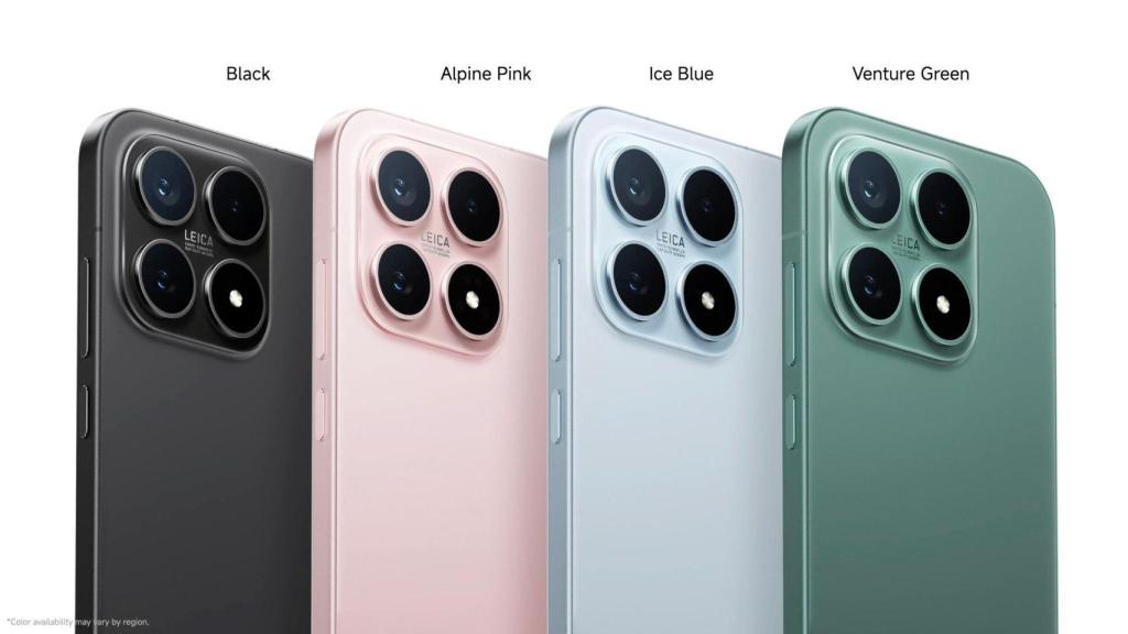 Colores del Xiaomi 17
