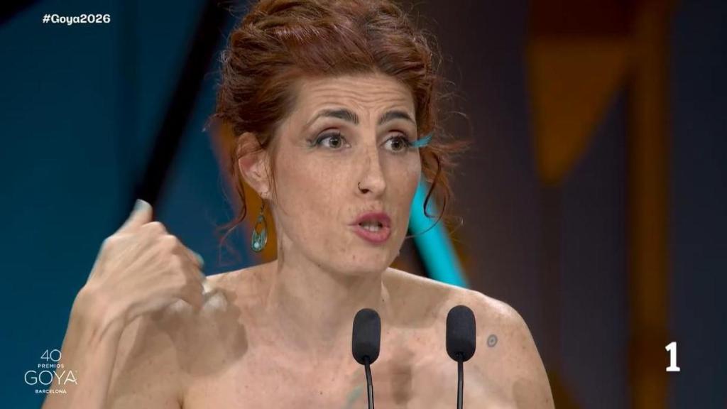 Miriam Carlo, Premio Goya 2026 a la Mejor Actriz Revelación.