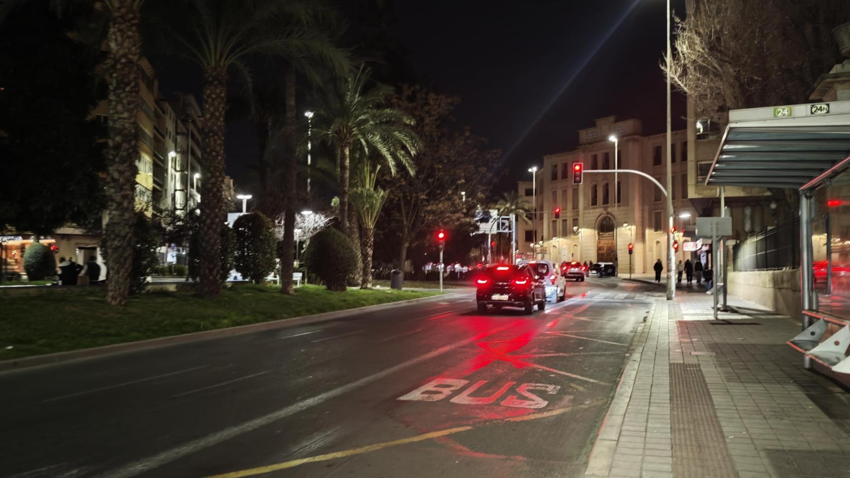 La plaza de España de Alicante.
