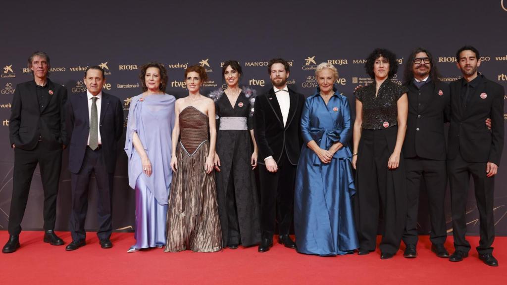 El equipo completo de 'Sorda'.