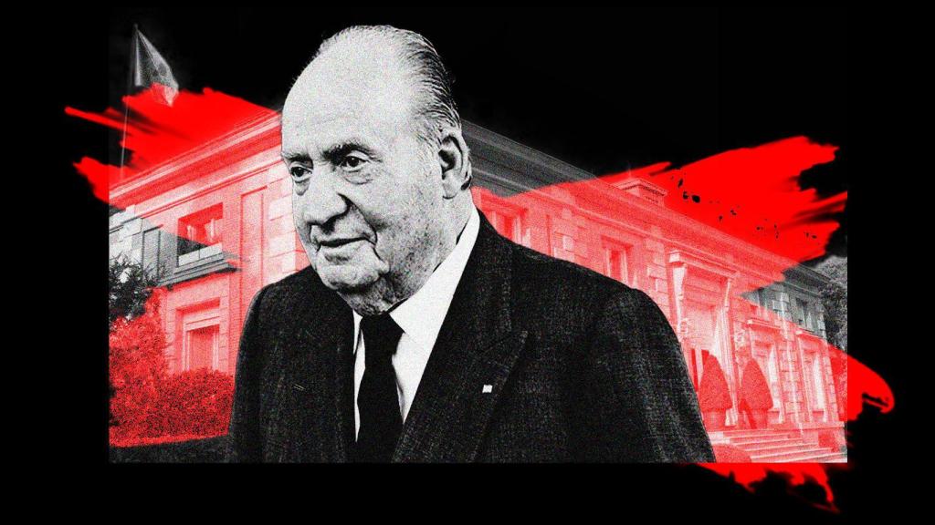 El rey emérito Juan Carlos frente a la Zarzuela