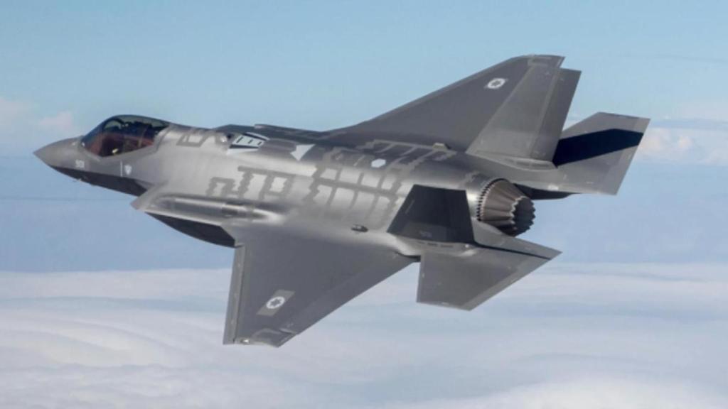 Un caza F-35I ADIR de la Fuerza Aérea de Israel.