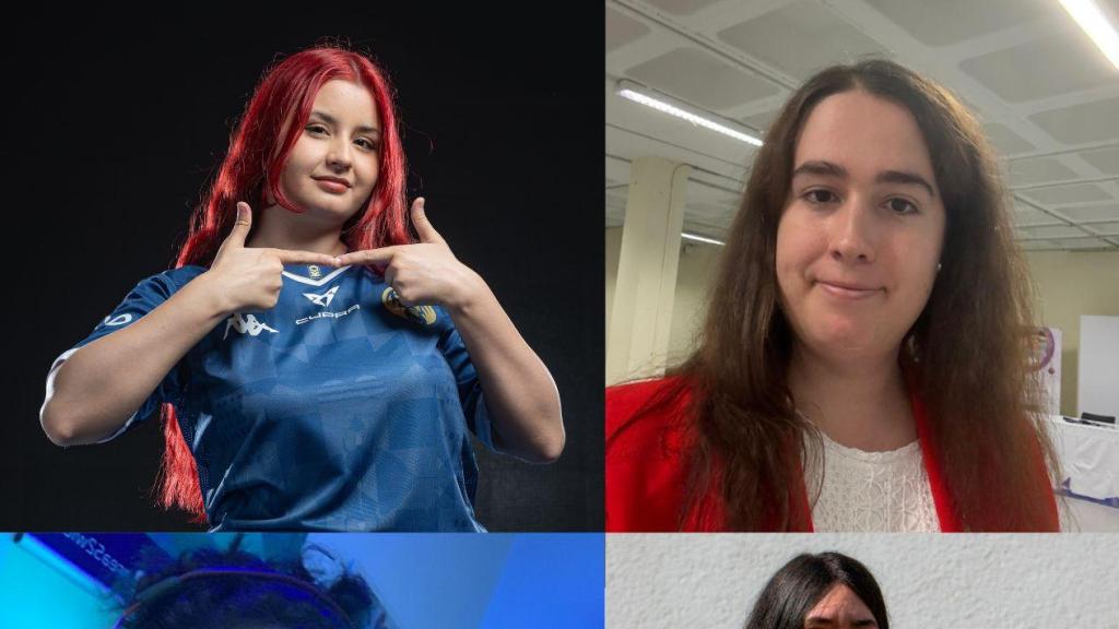 Las integrantes del equipo 'Chicken Burgir'.