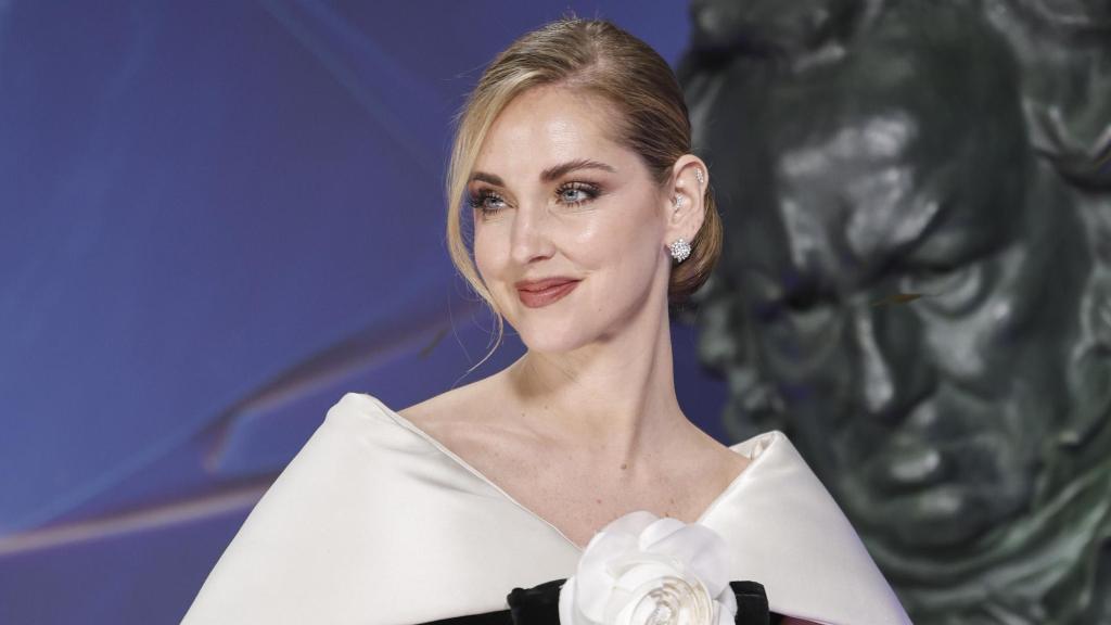 Chiara Ferragni en los Premios Goya 2026.