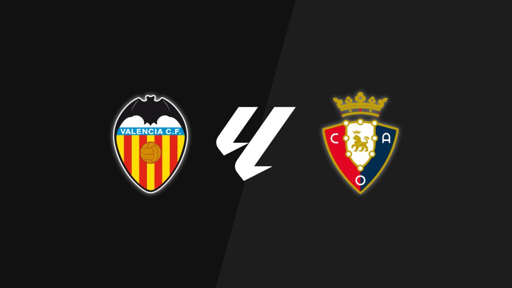 Valencia - Osasuna, La Liga.