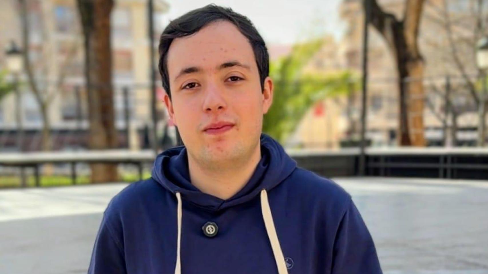 Lázaro Ortega, candidato a dirigir las Juventudes Socialistas de Castilla-La Mancha.