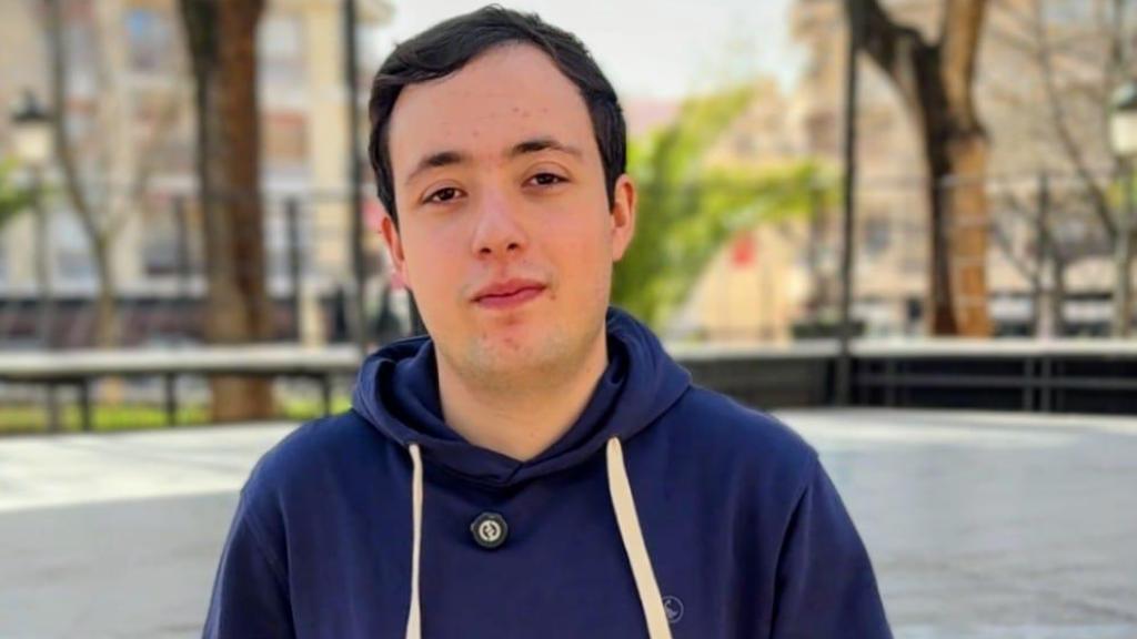 Lázaro Ortega, candidato a dirigir las Juventudes Socialistas de Castilla-La Mancha.