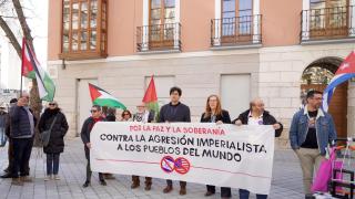 La manifestación de este domingo en Valladolid contra el ataque de Estados Unidos e Israel a Irán