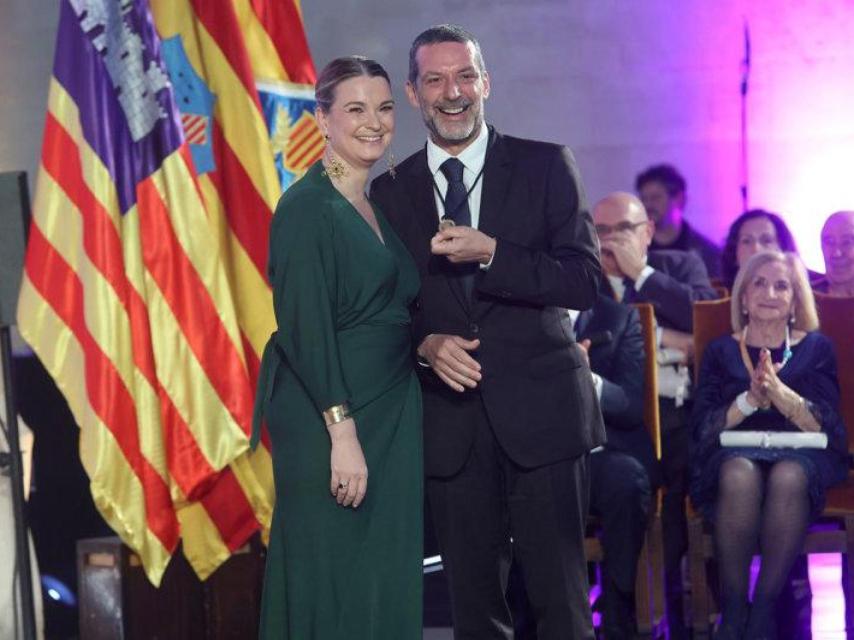 Jaime Anglada ha recibido la Medalla de Oro de la Comunidad Balear.