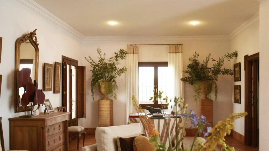 Interior de la casa de Roca Rey