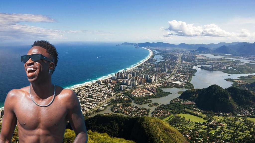 Vinicius Jr. y su barrio de Río de Janeiro favorito sus vacaciones