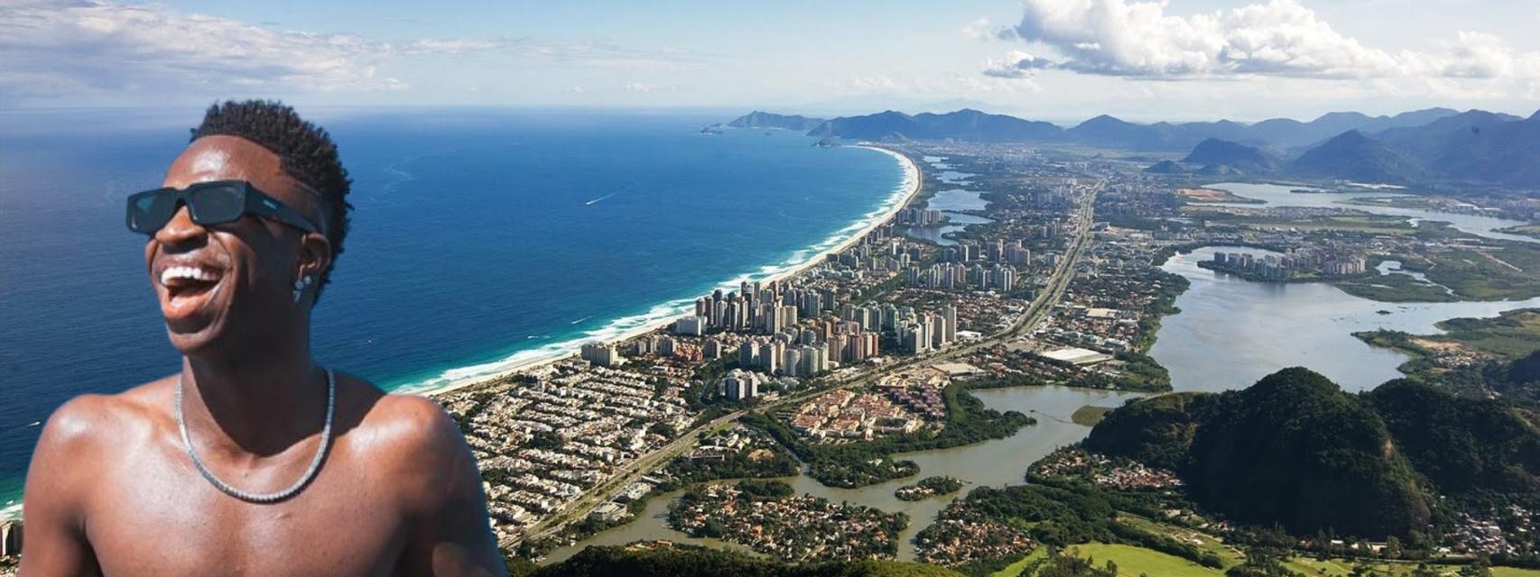 Vinicius Jr. y su barrio de Río de Janeiro favorito sus vacaciones