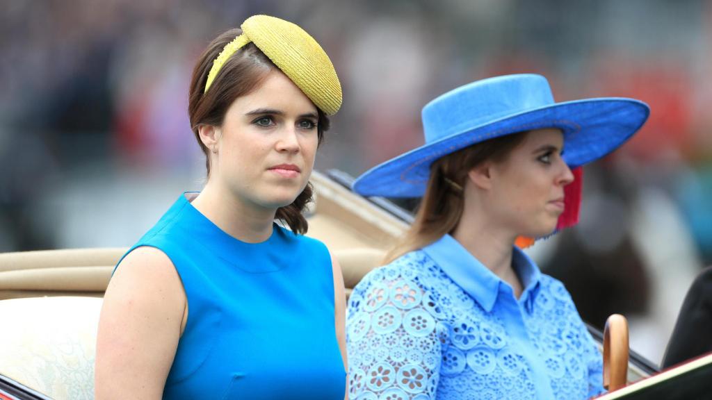 Beatriz y Eugenia, en Ascot, en 2019.
