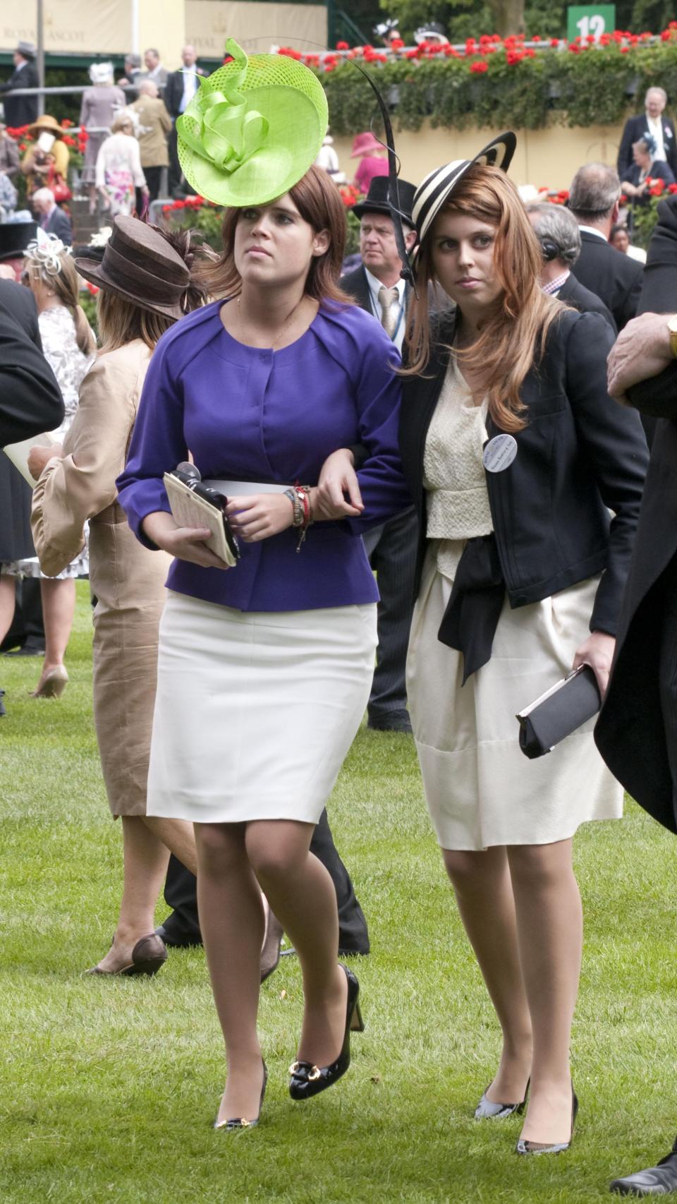 Las dos hermanas, en Ascot, en 2009.