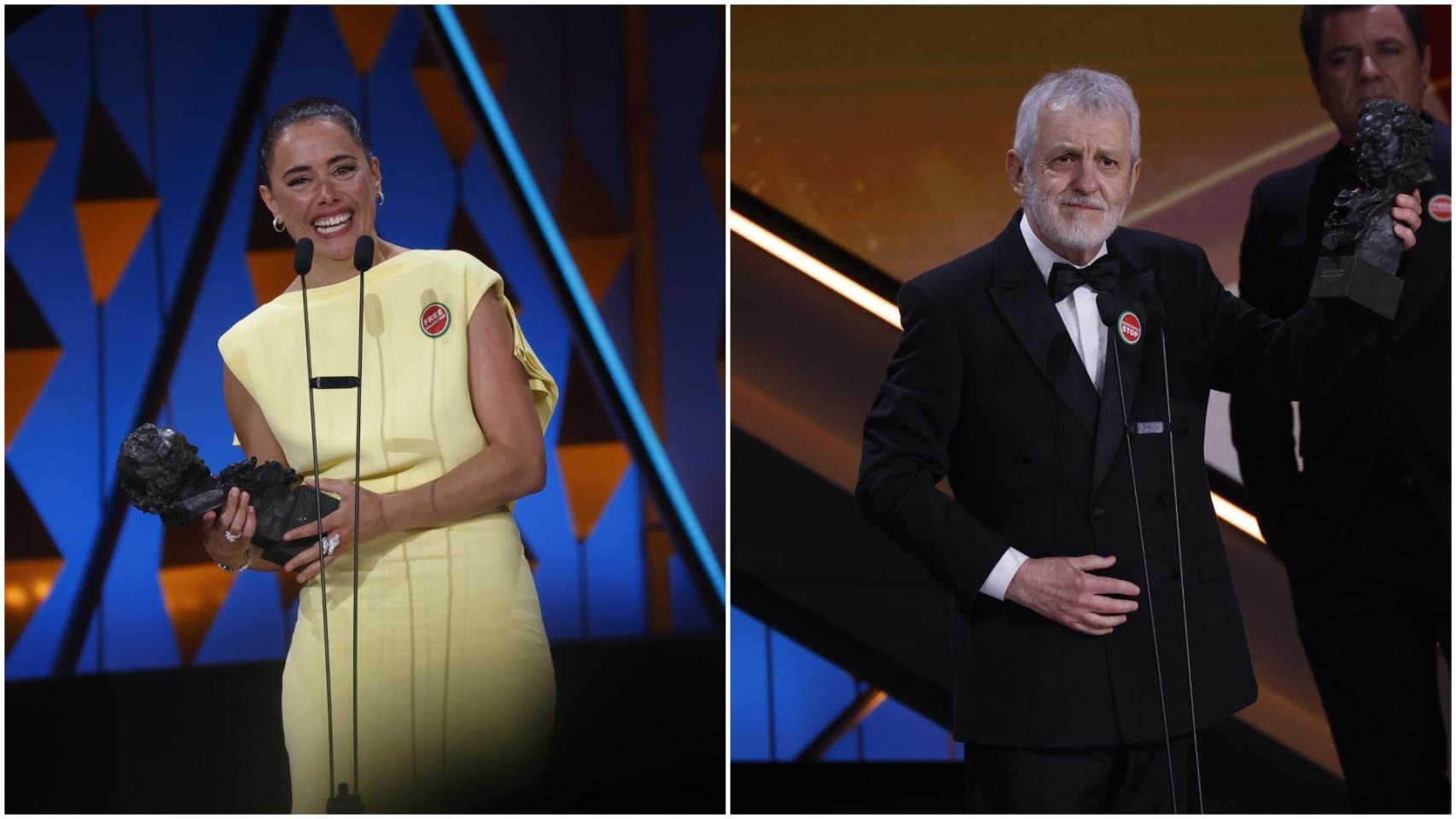 Patricia López Arnaiz, Mejor Actriz Protagonista 2026, y José Ramón Soroiz, Mejor Actor Protagonista 2026