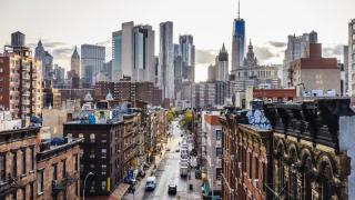 Barrio de Nueva York.