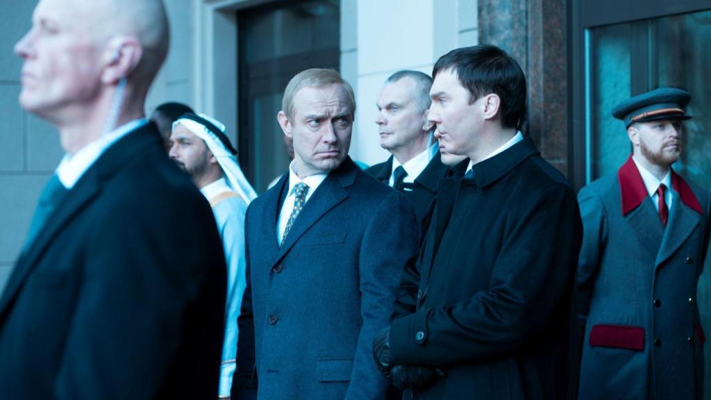Jude Law and Paul Dano in the movie.
