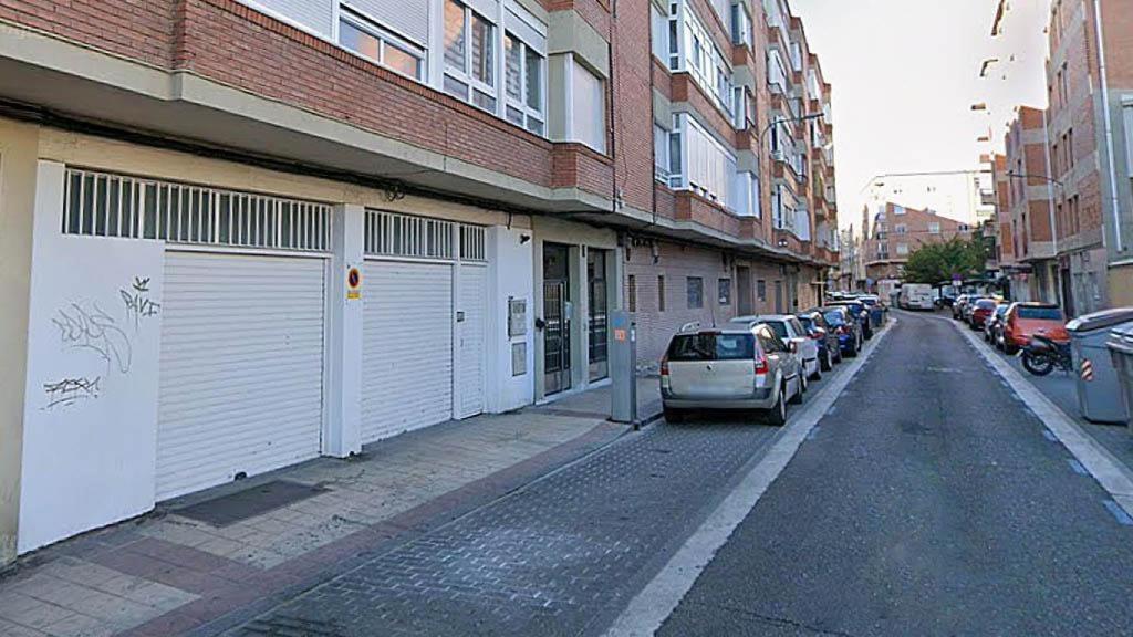 Imagen de la calle Esperanto a la altura del número 1 en Valladolid.