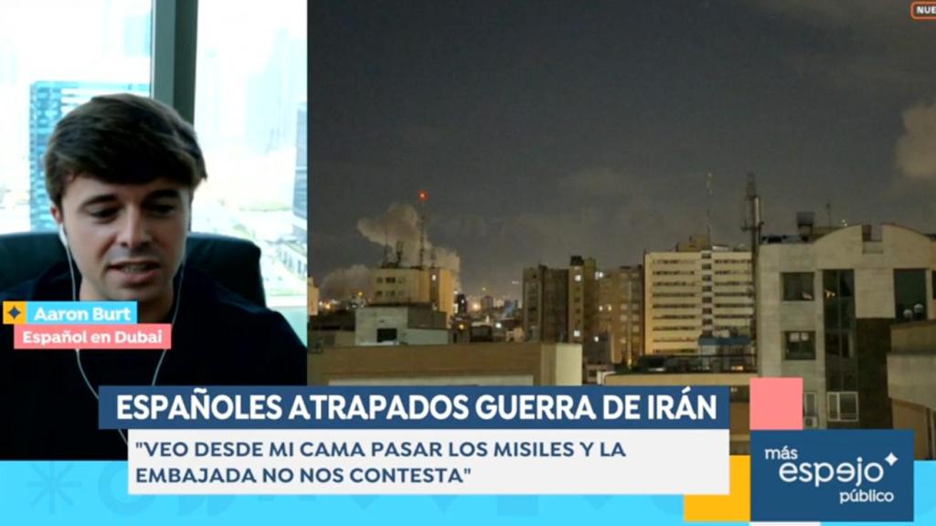Aaron Burt, español residente en Dubai.