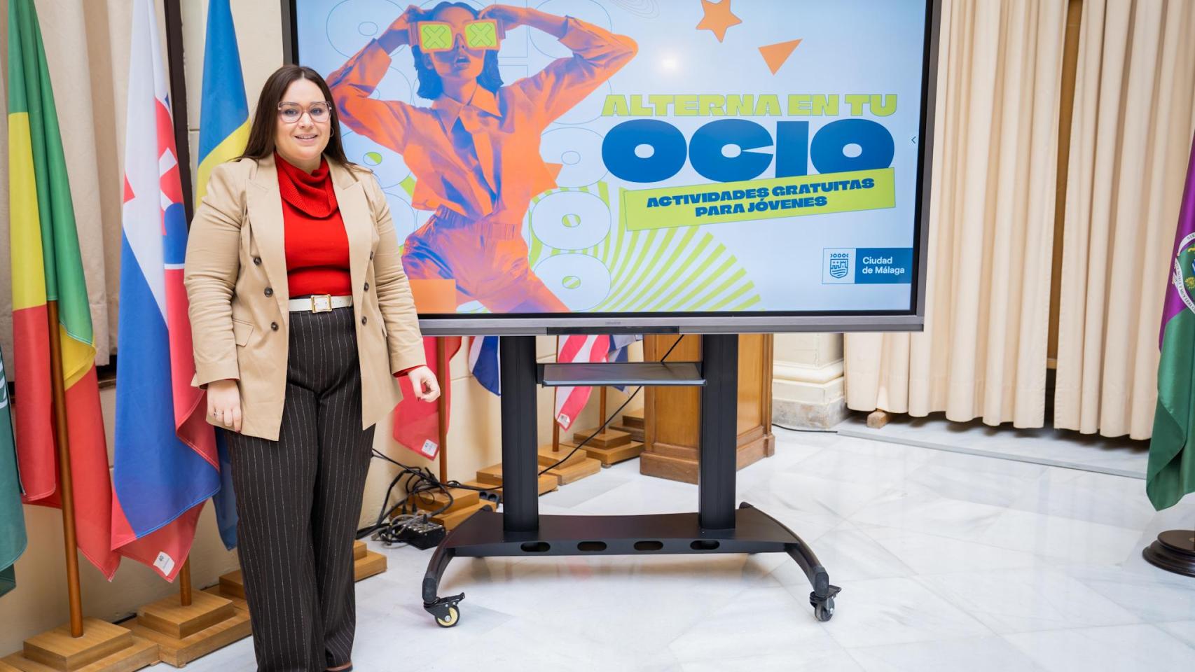 La concejala delegada de Juventud, Mercedes Martín.