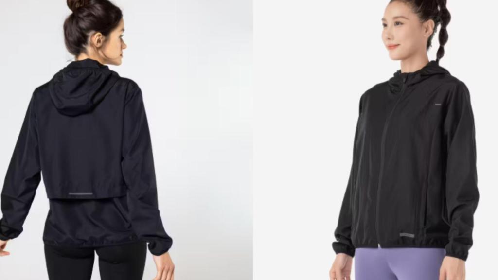 Chaqueta cortavientos de mujer