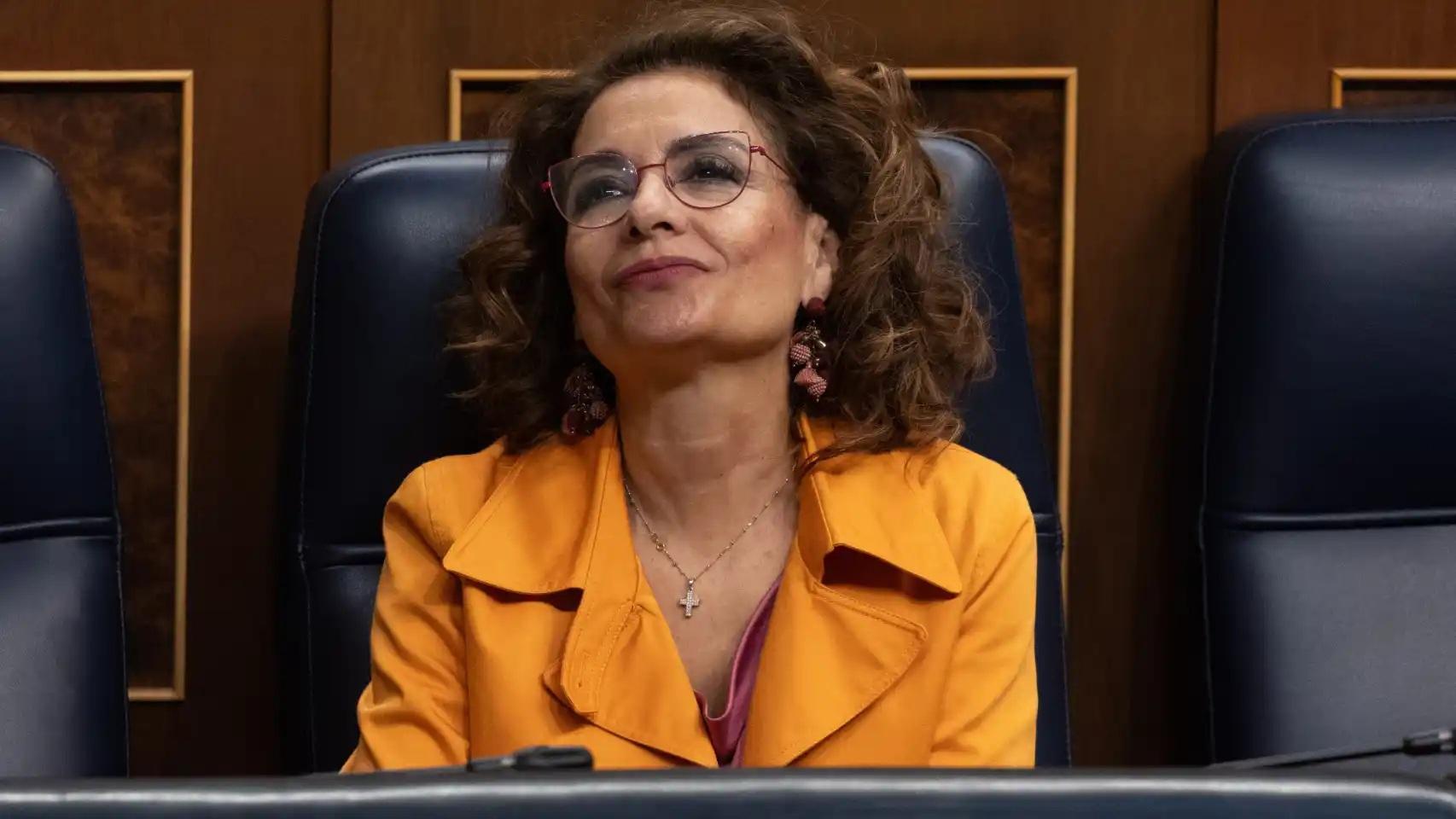 María Jesús Montero, vicepresidenta primera y ministra de Hacienda.