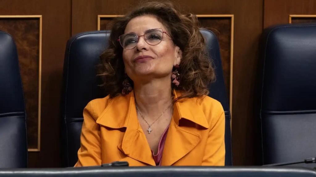 María Jesús Montero, vicepresidenta primera y ministra de Hacienda.